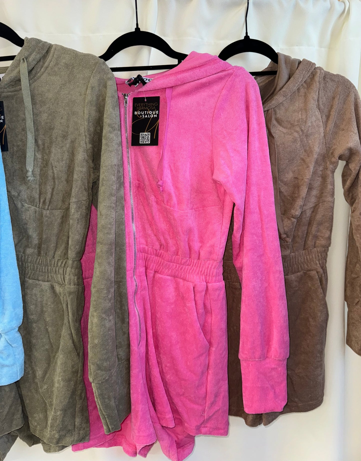 Cheyanne Hooded Romper